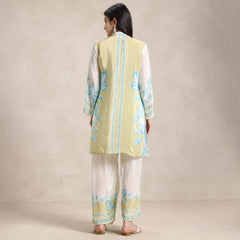 La Radi | Gulmohar Grace Kurta Set | Pure Crepe Co‑ord Set