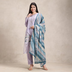 lawn cotton with heavy embroidery 